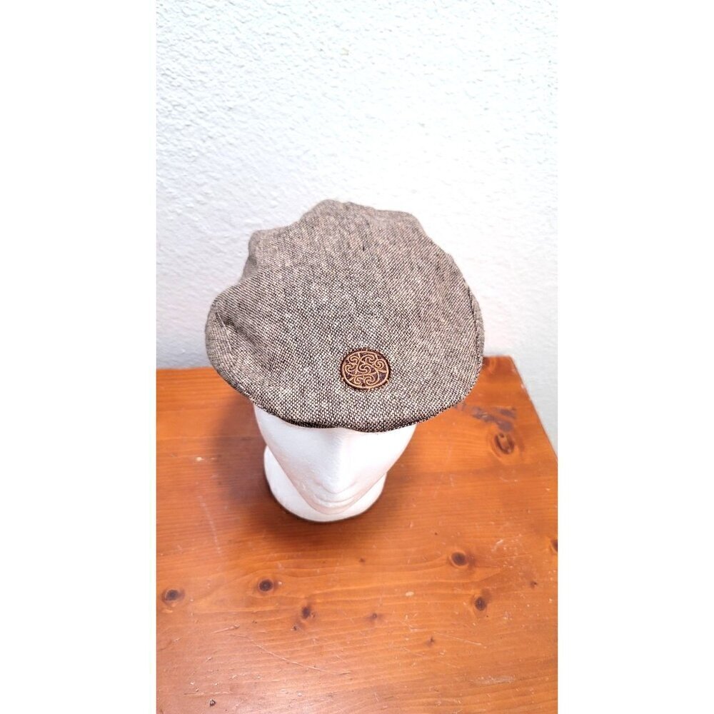 Patrick Francis Ireland GrandcoreTweed Flat Cap‎ - L